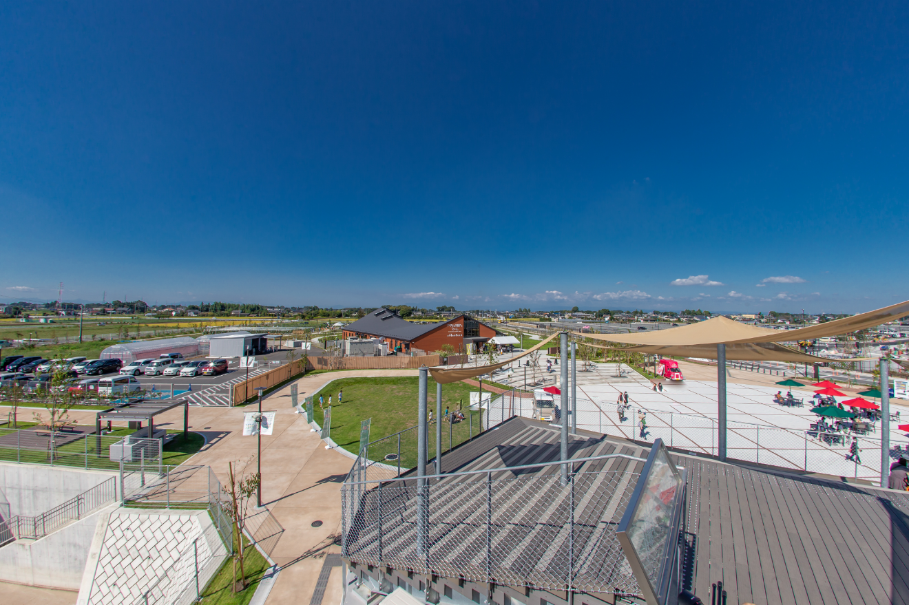 展望デッキ（管理棟屋上）